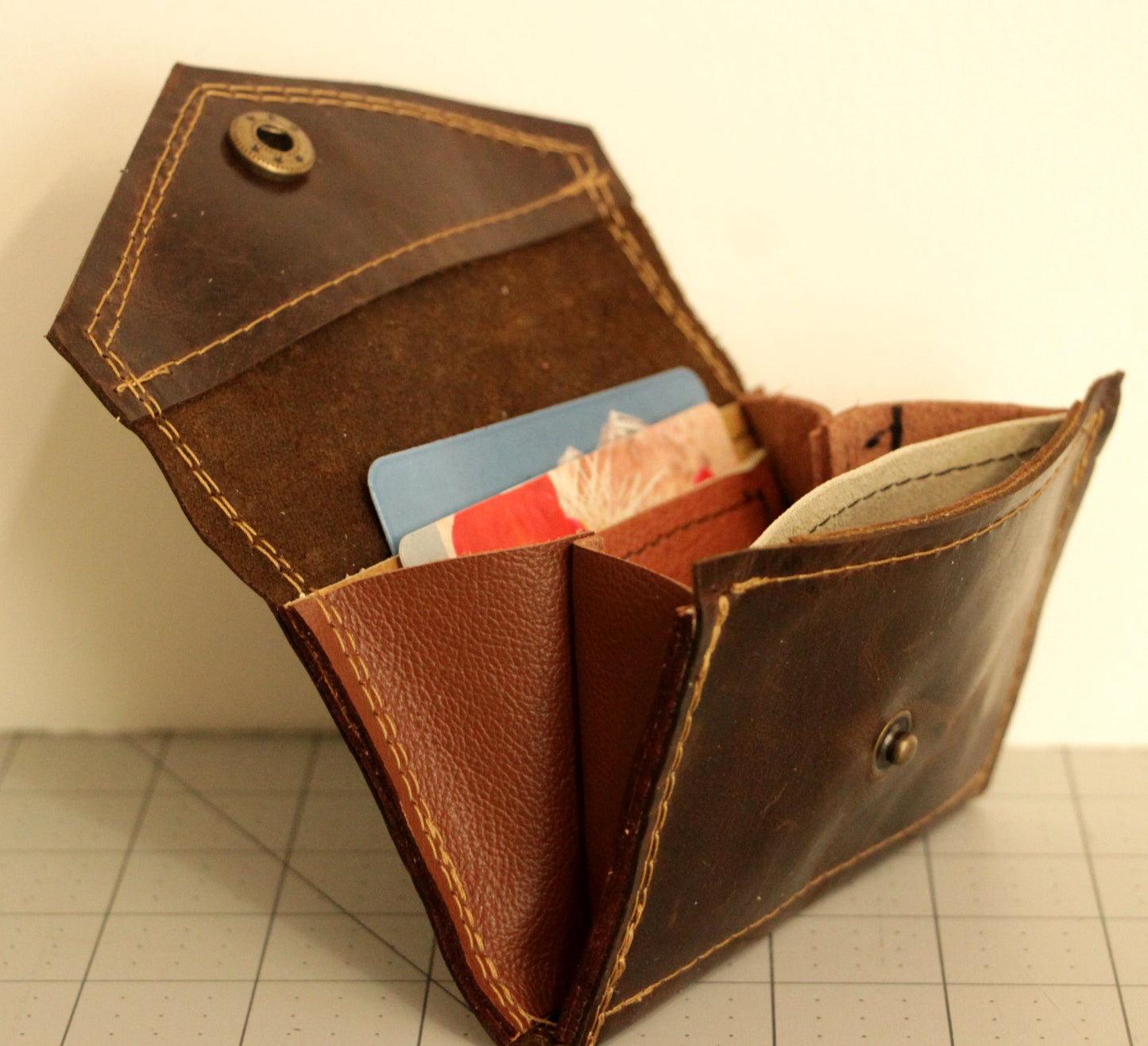 7686 Concertina Piccolo Accordion Fold Wallet