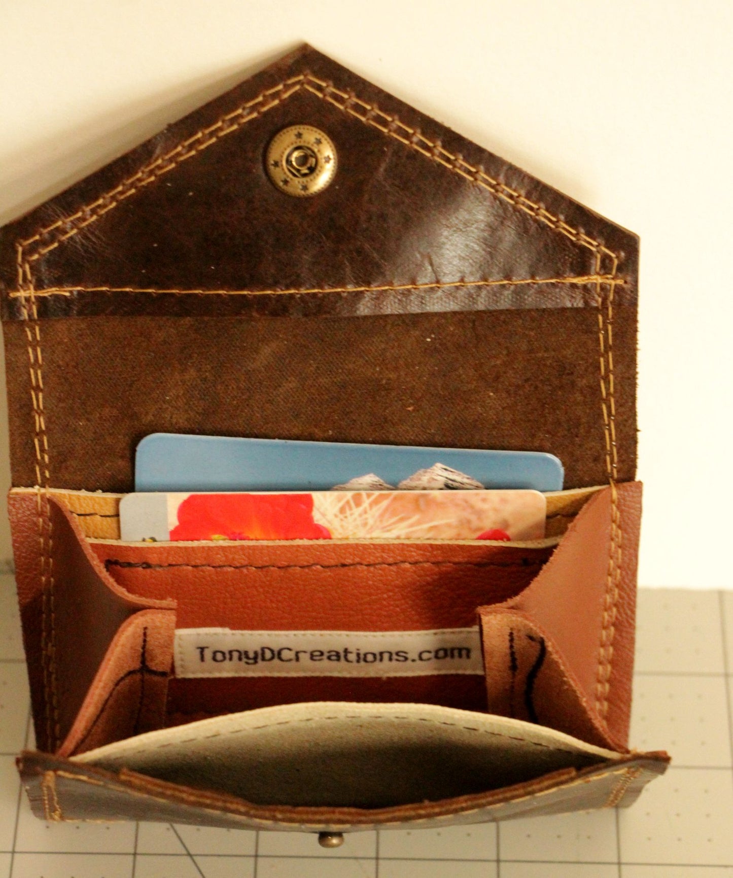 7686 Concertina Piccolo Accordion Fold Wallet