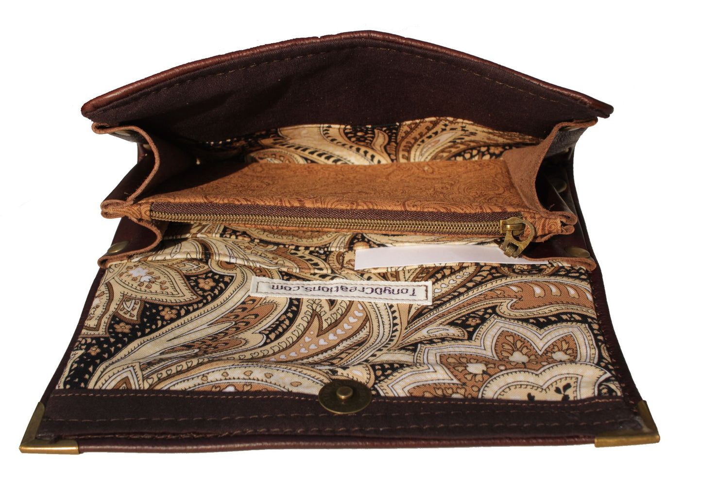 7692 TonyD Wellesley Wallet Brown