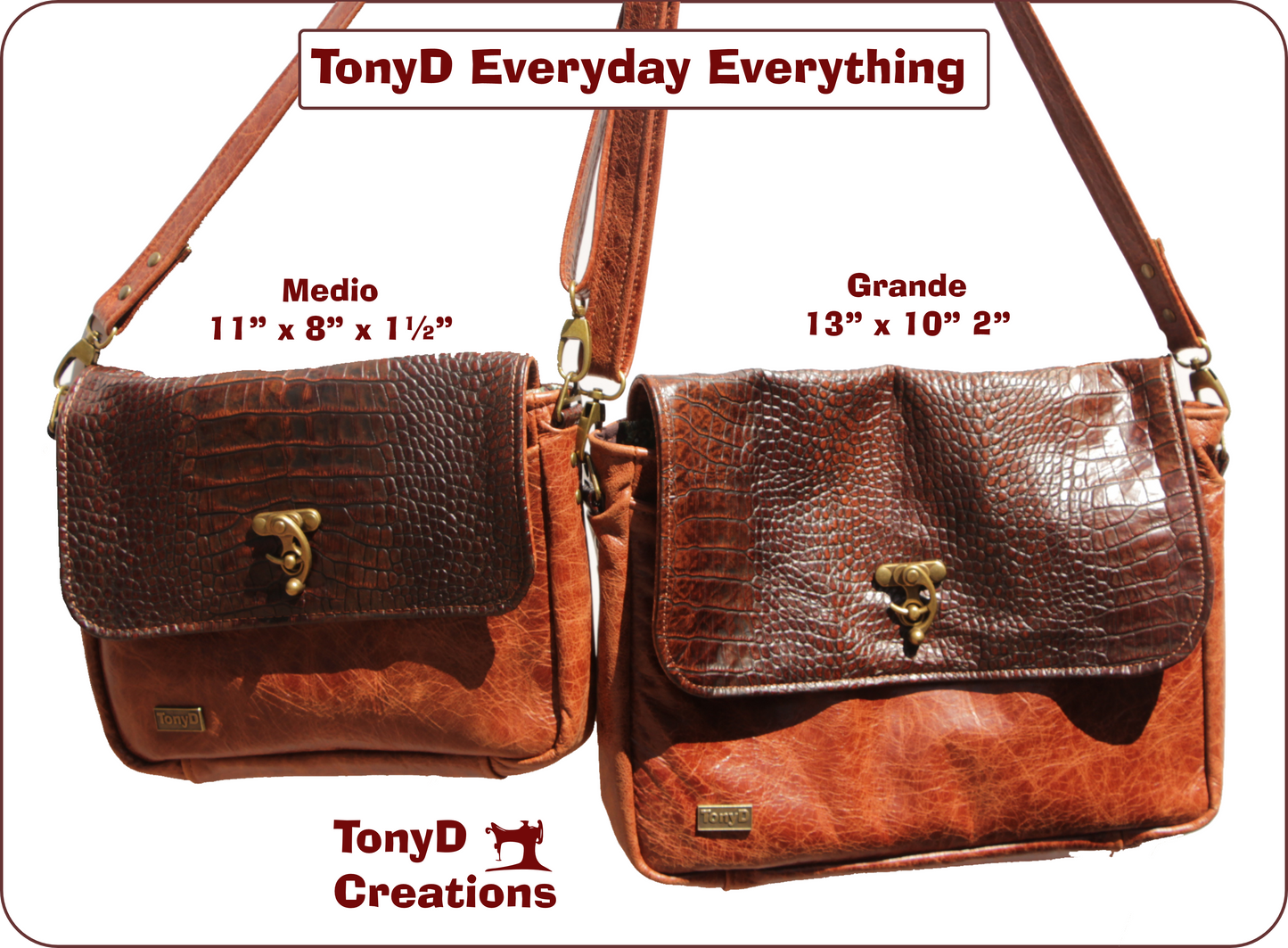 7801 TonyD Everyday Everything Bag Grande