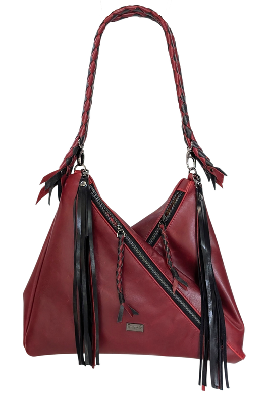 7877 Traudy Triangular Bag Sangria