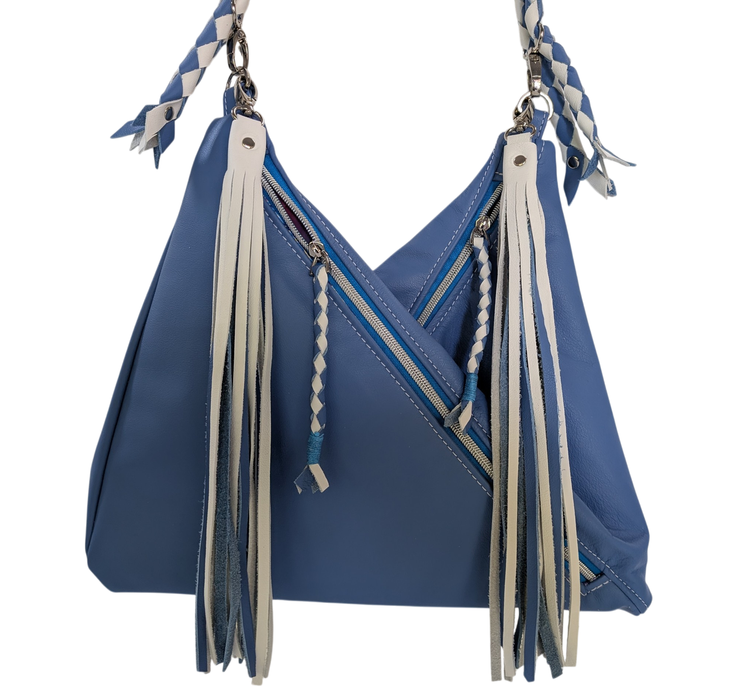 7879 Traudy Triangular Bag Carolina Blue