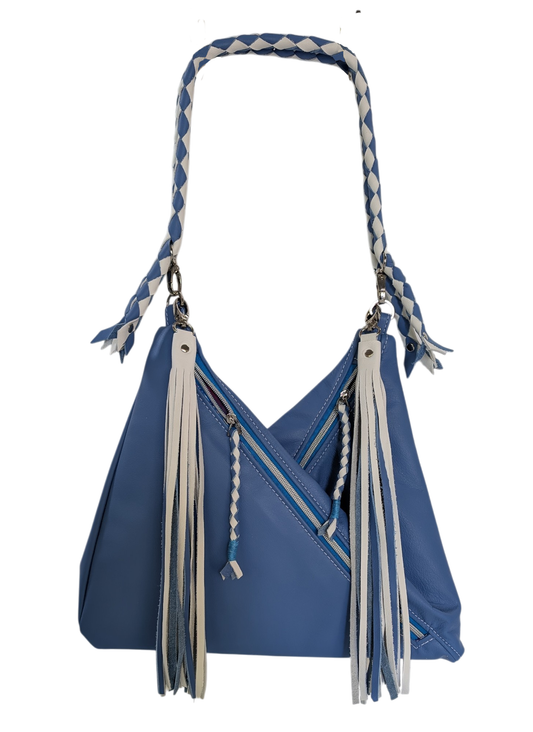 7879 Traudy Triangular Bag Carolina Blue