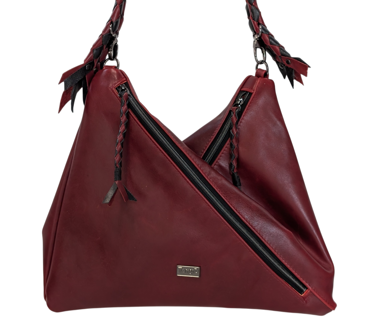7877 Traudy Triangular Bag Sangria