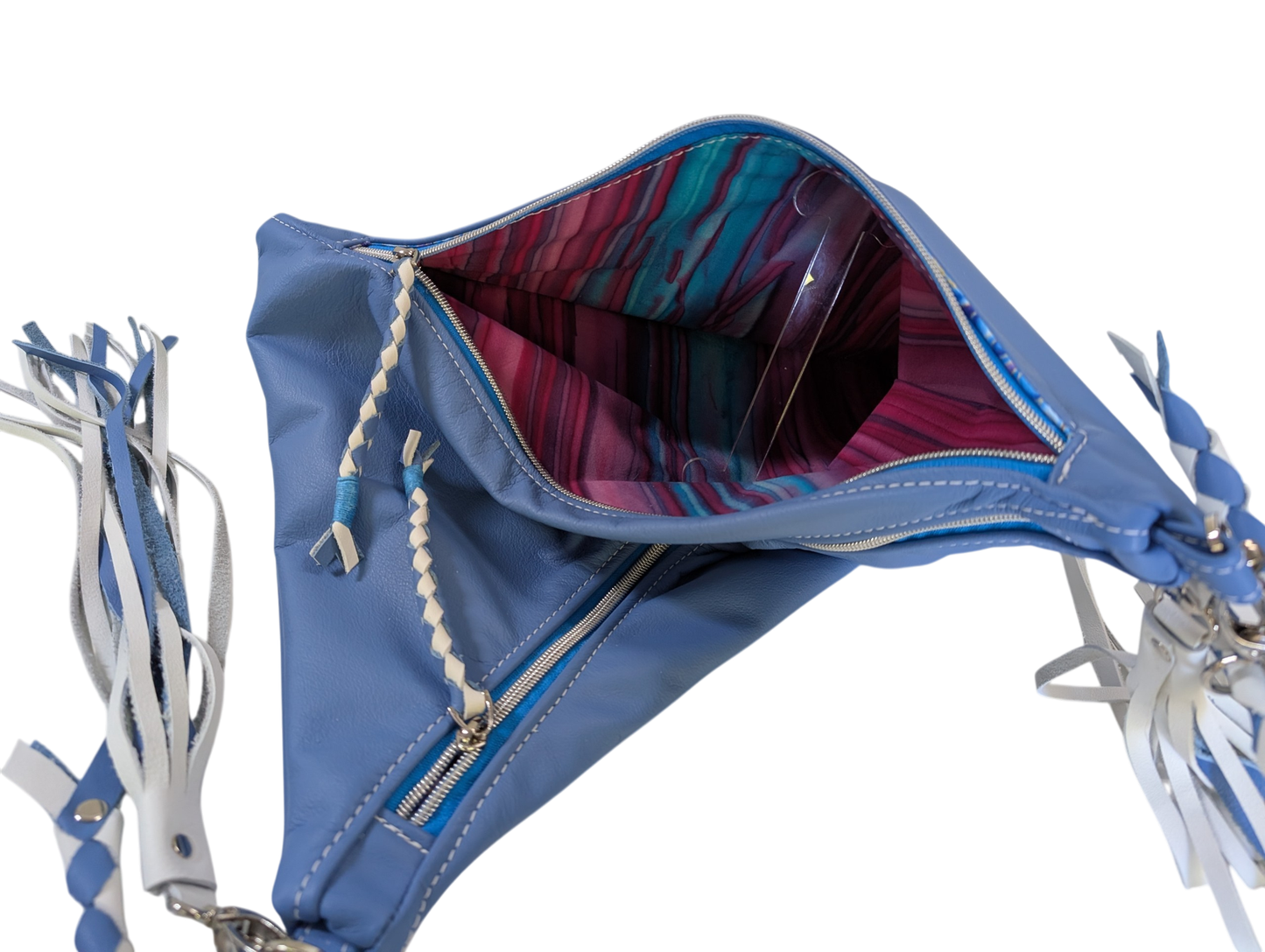 7879 Traudy Triangular Bag Carolina Blue