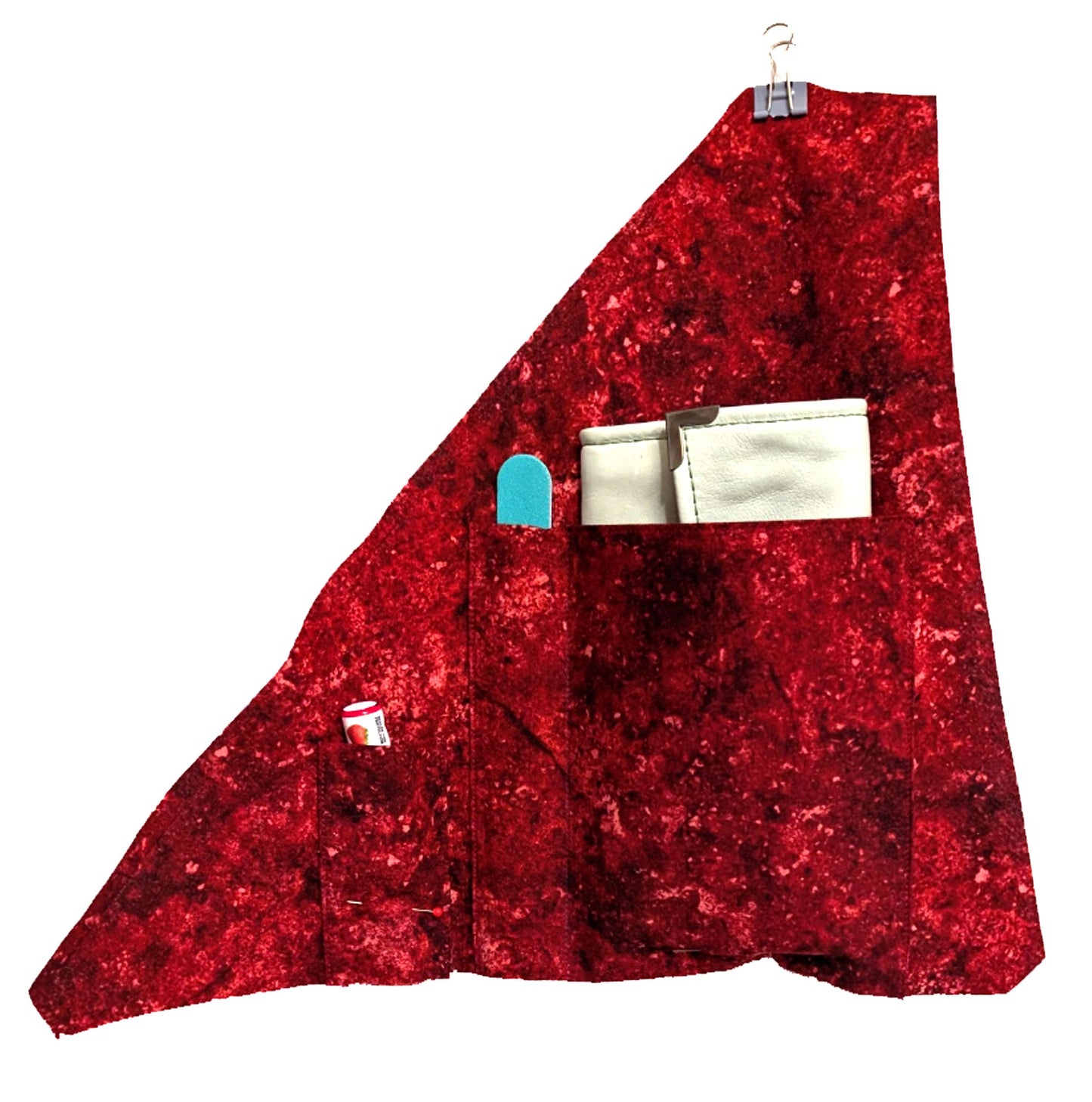 7843 Traudy Triangular Bag Black