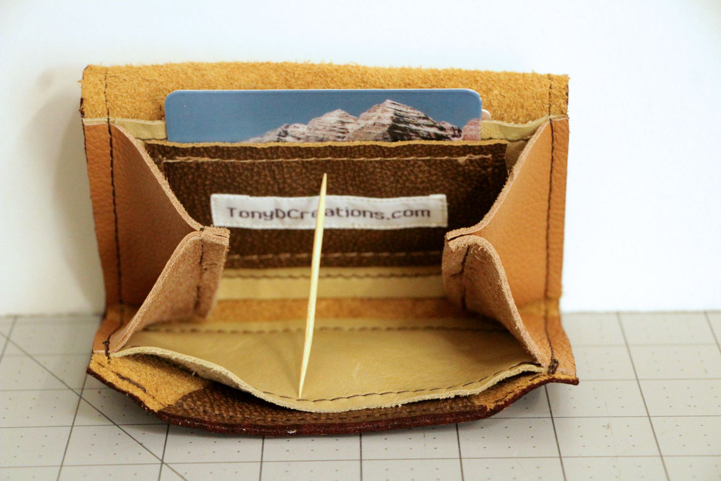 7683 Concertina - Accordion Fold Wallet Small