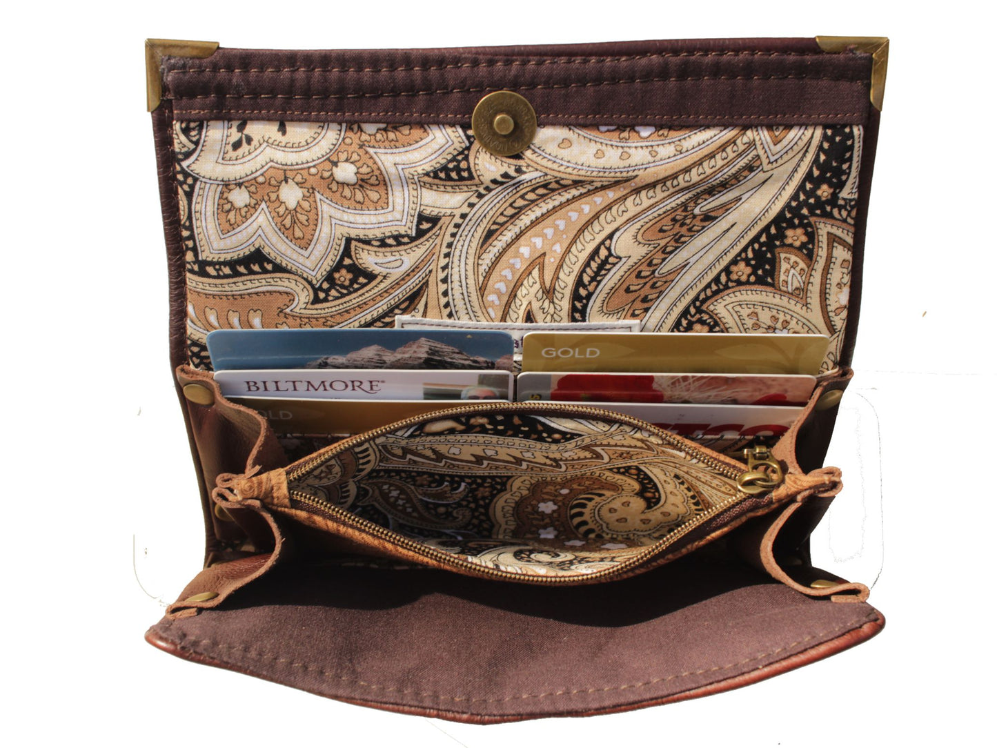 7692  TonyD Wellesley Wallet Brown