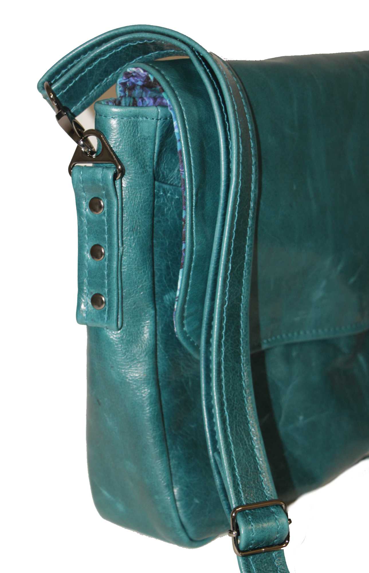 7766 Starling Messenger Bag Teal