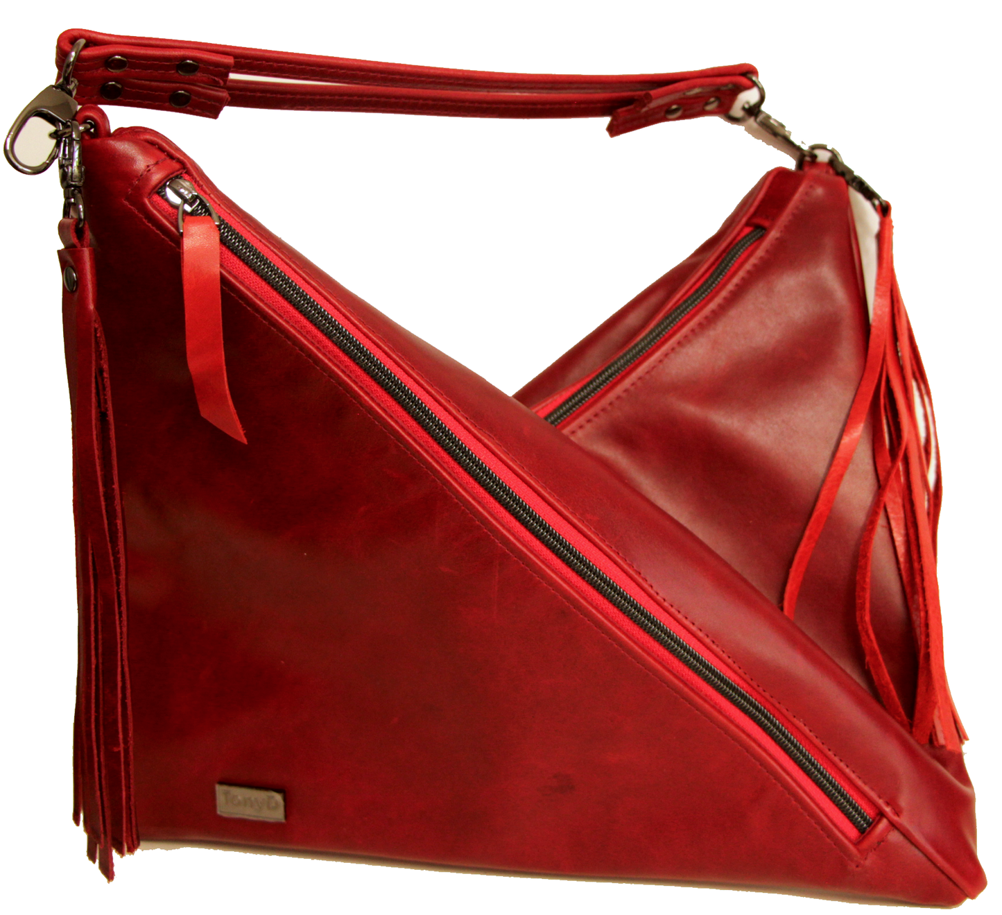 7800 Traudy Triangular Bag Sangria
