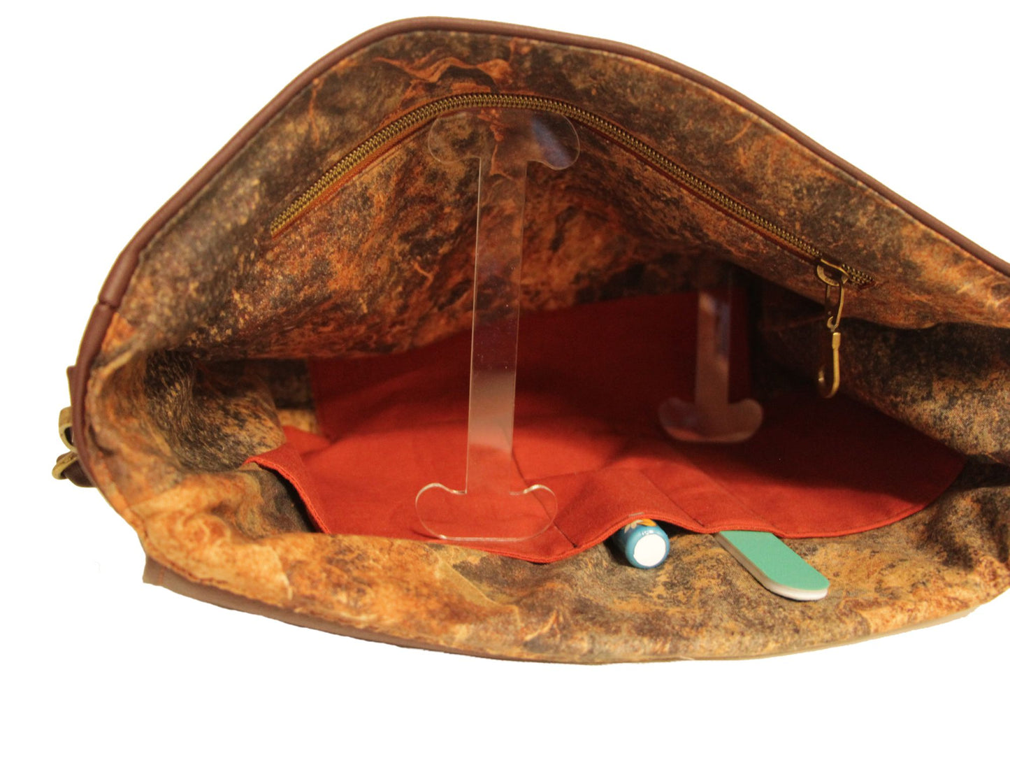 7832 TonyD Everyday Everything Bag Grande in Wine colored leather