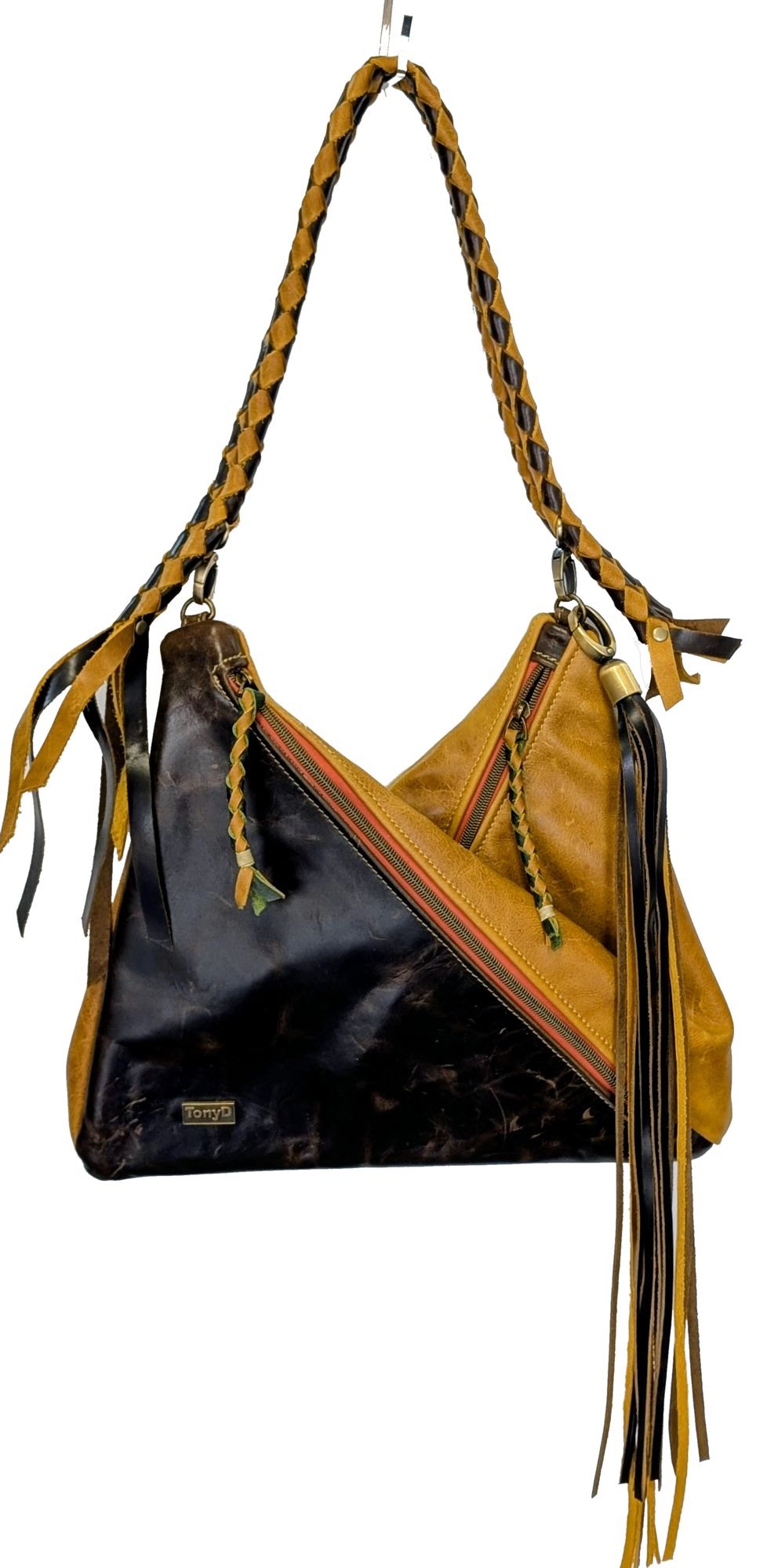 7859 Traudy Triangular Bag Mondo D-Ring