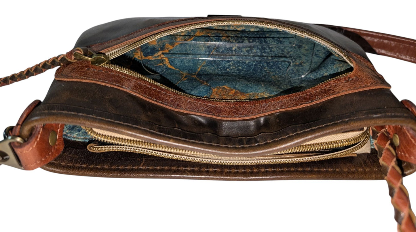 7868 Western Belle Hair-On-Hide Mixed Leathers