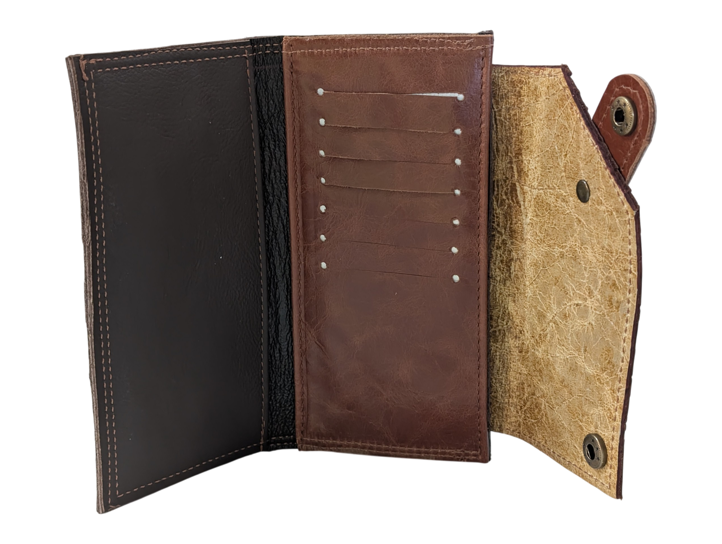 7875 JeroniMoney Dark Tab w/Light Brown Zipper Overlay