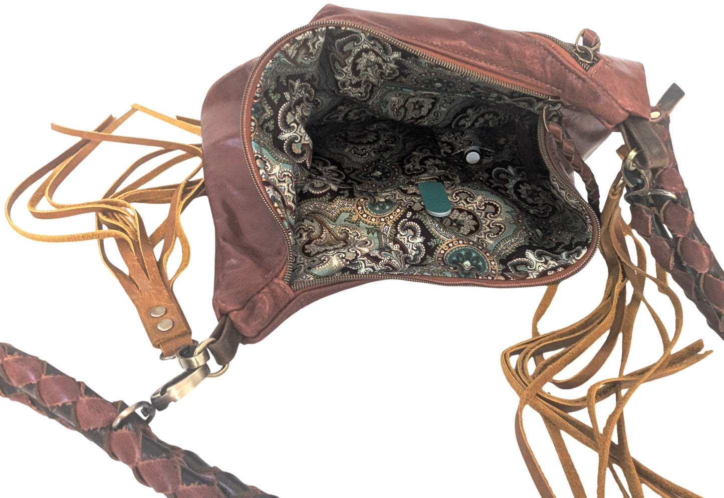 7888 Traudy Triangle Bag Milk Chocolate Brown
