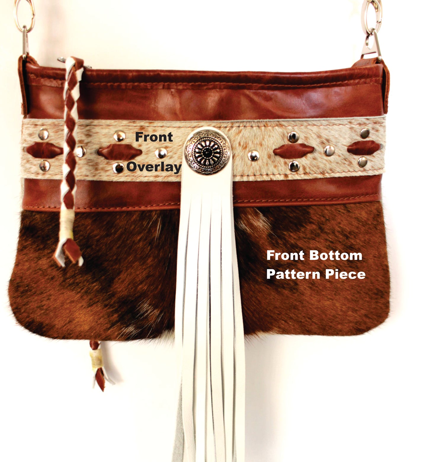 9263 Acid Washed Hair-On-Hide 12" x 6½"