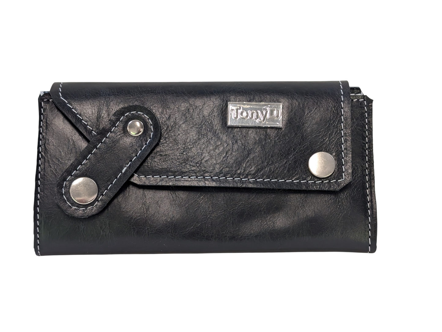 7871 JeroniMoney Black w/White Contrast Stitching
